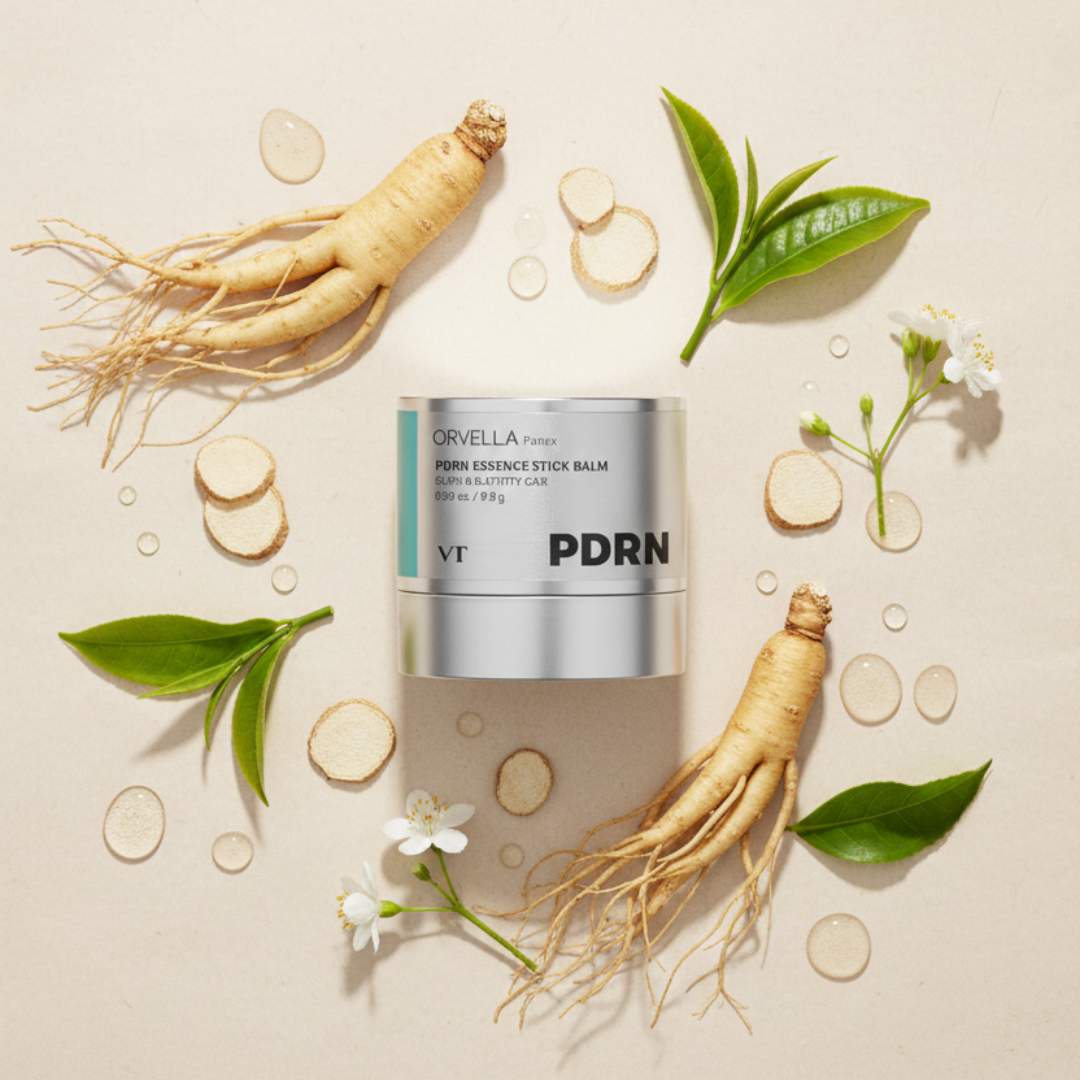 ORVELLA Panax Baume Stick Essence au PDRN – Soin Éclat & Élasticité