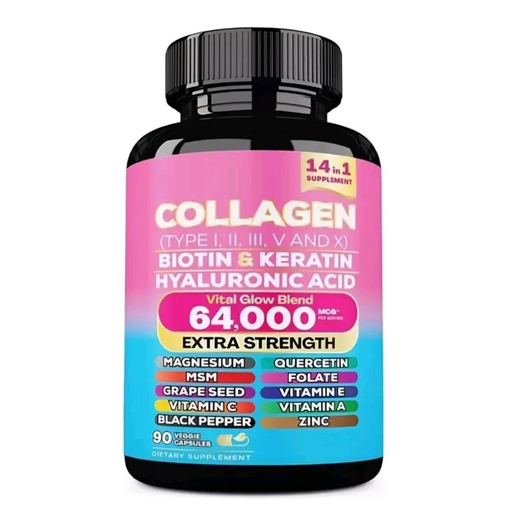 Complément Collagène Vital Glow 14-en-1