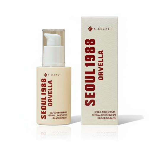 Sérum Anti-Âge Seoul 1988 au Rétinal Liposome 2% + Ginseng Noir