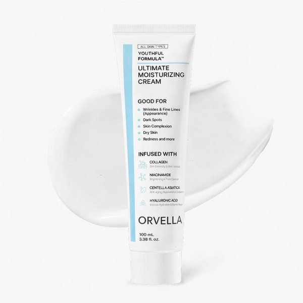 Crème Hydratante Ultime Orvella au Collagène et à l’Acide Hyaluronique – 100 ml