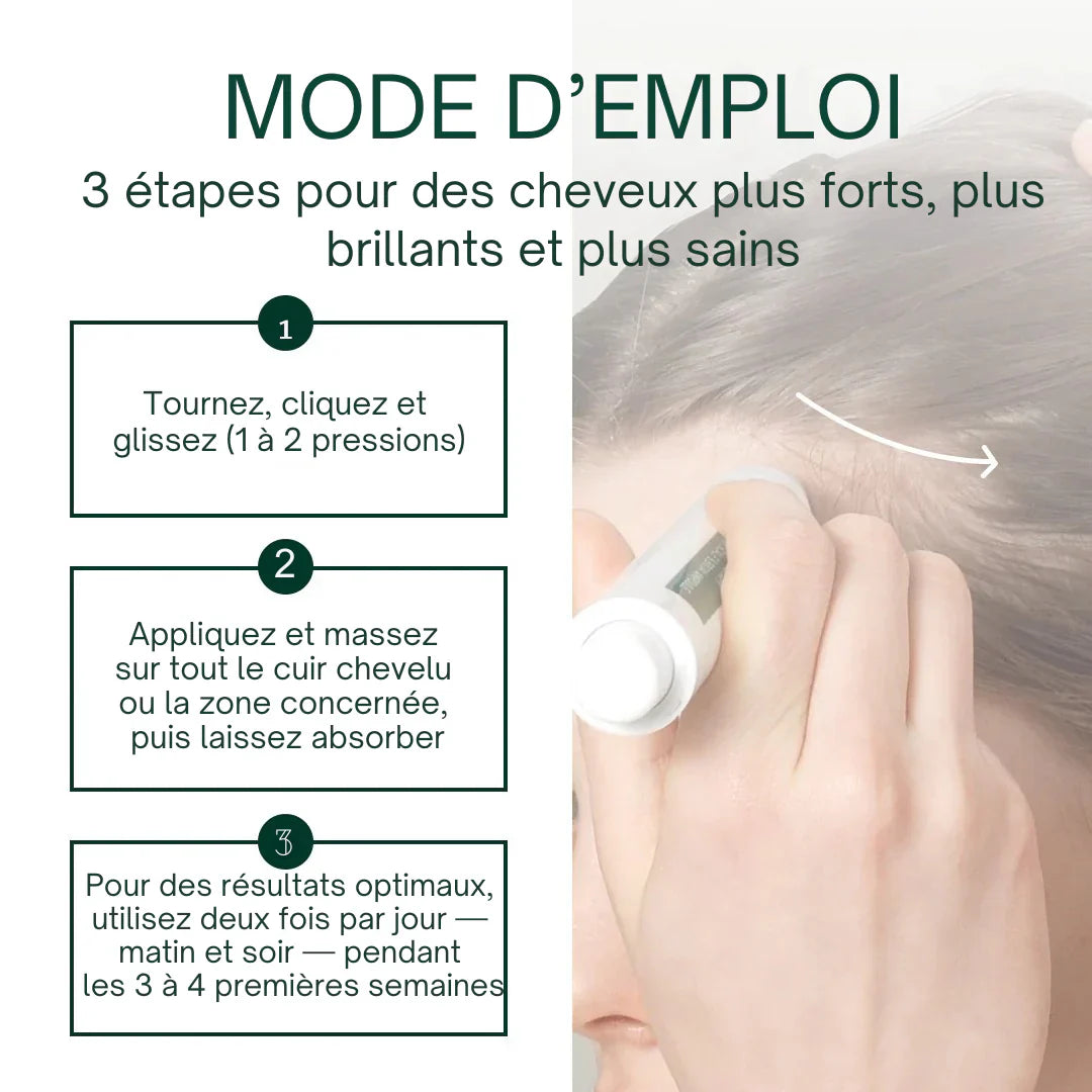 Sérum Croissance Capillaire Vivelab (15ml) – Biotine & Peptides