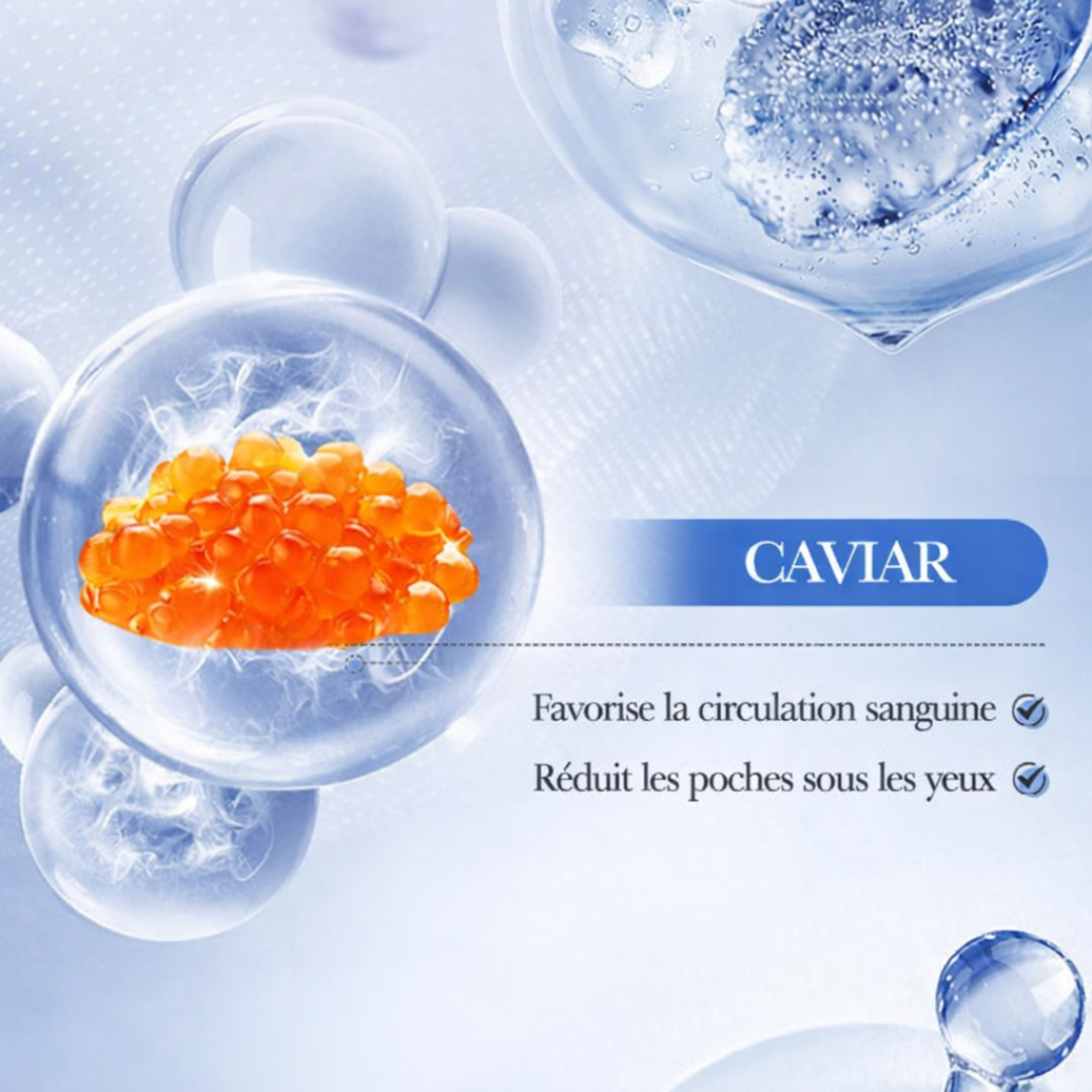 Crème Yeux Anti-Âge ORVELLA Caviar & Acide Hyaluronique