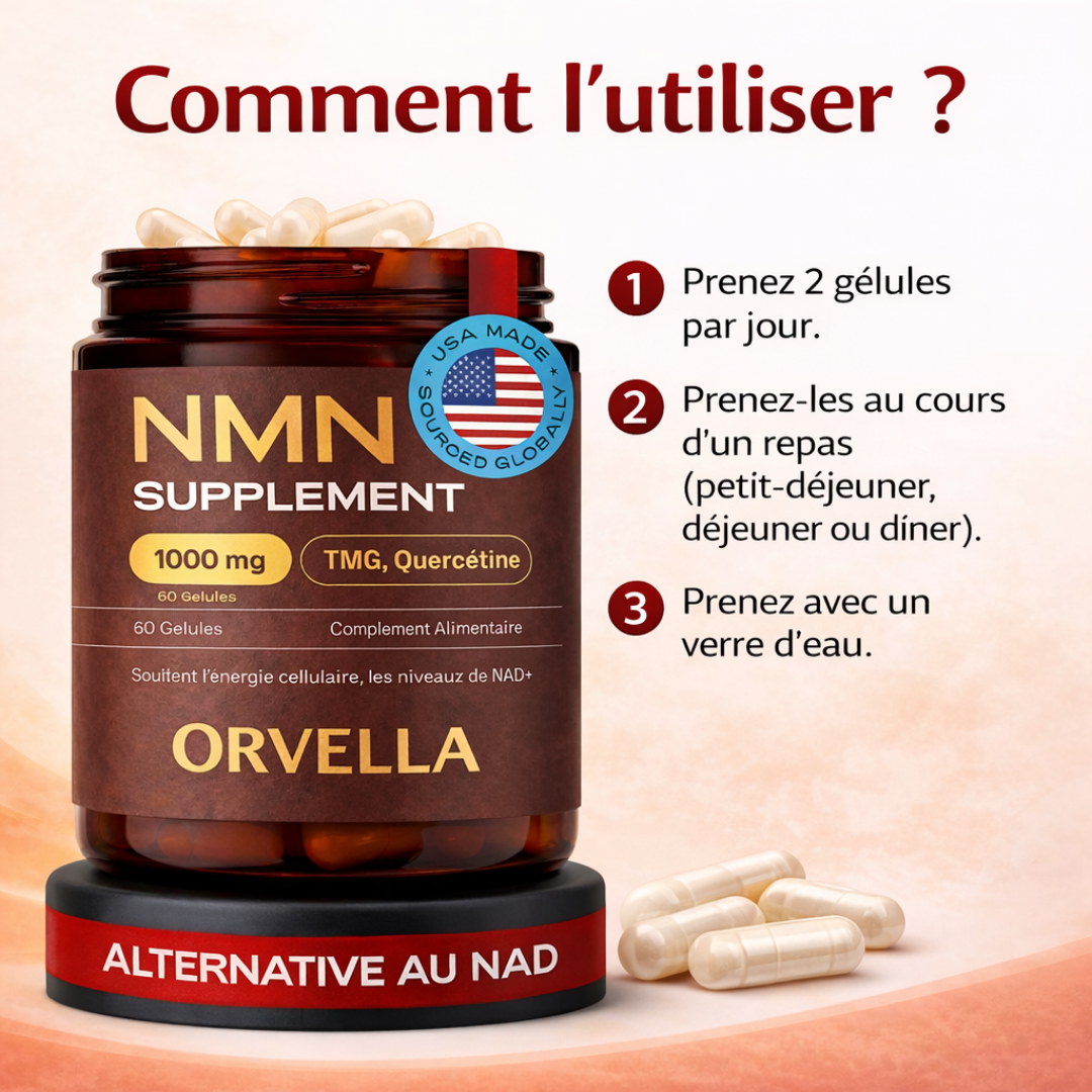 Orvella NMN - Complément anti-âge