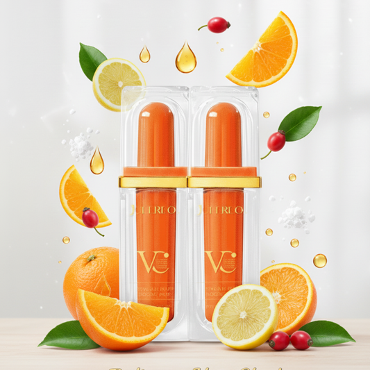 Crème visage sans maquillage avec vitamine C en cinq couches