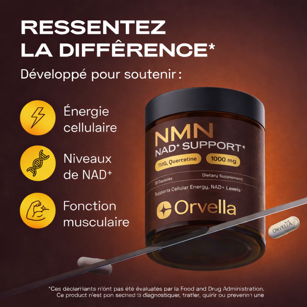 Orvella NMN - Complément anti-âge
