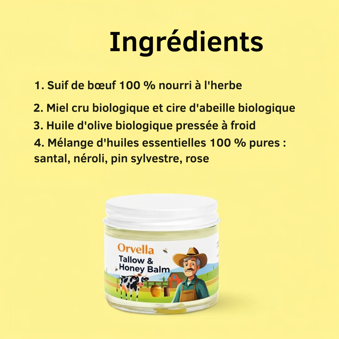 Baume au suif et au miel – 57 g