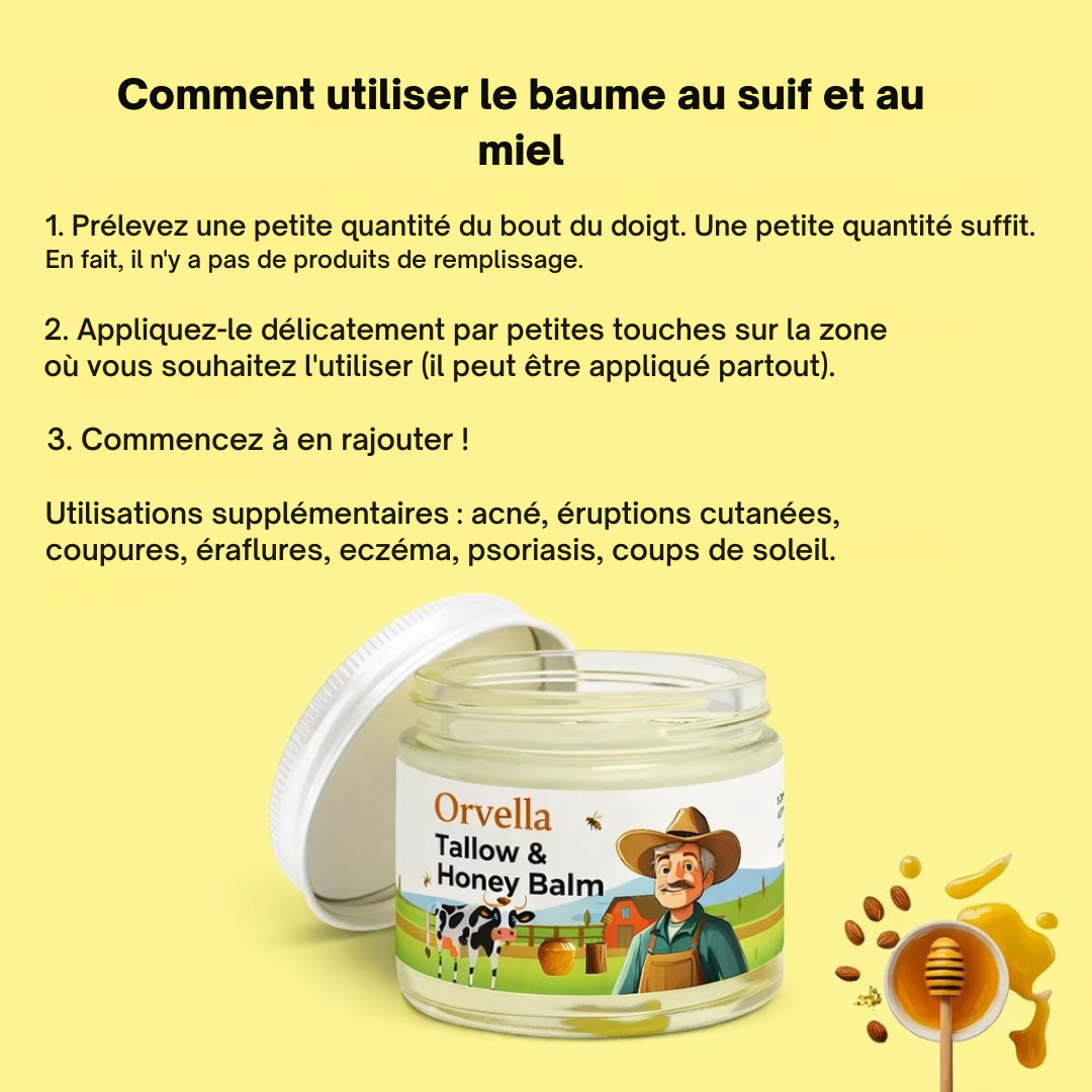 Baume au suif et au miel – 57 g