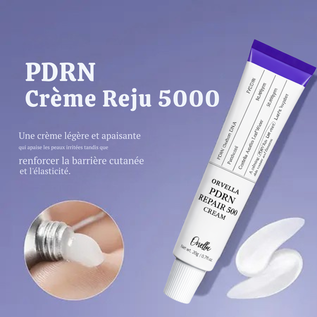 Crème Réparatrice PDRN 500 Orvella – Régénération et Réparation de la Barrière Cutanée